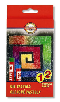 Pastelli ad olio - 12 pezzi
