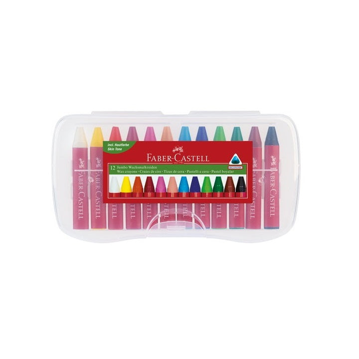 Pastelli cera Jumbo 12 pezzi