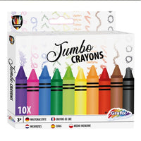 Pastelli Jumbo 10 pezzi Set da colorare non tossico per bambini
