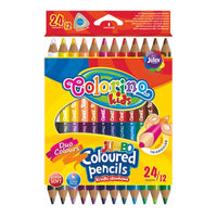 Pastelli JUMBO Colorino bifacciali 12 pz.
