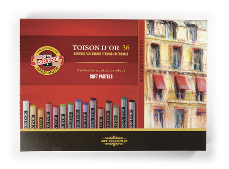 Pastelli secchi TOISON DOR - 36 pz