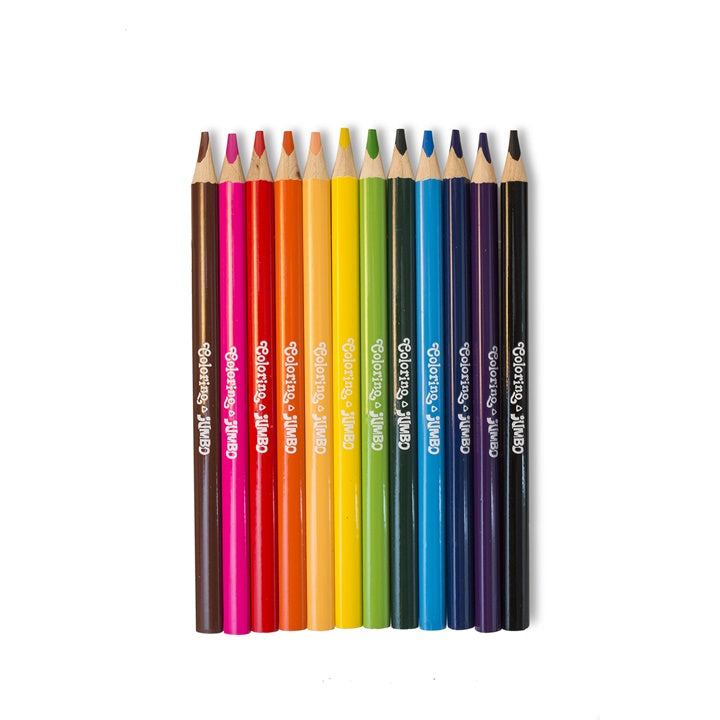 Pastelli triangolari JUMBO Colorino 12 pz.