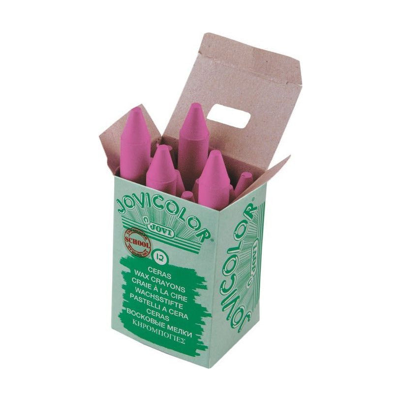 Pastello a cera Jumbo JOVI Jovicolor 12 mm – varie tonalità