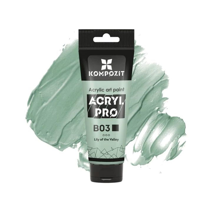Vernice acrilica pastello ACRYL PRO ART Composite 75 ml – B03 mughetto