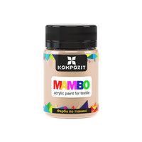 MAMBO Pittura acrilica pastello per tessuti e pelle 50ml – 102 vaniglia