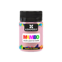 MAMBO Pittura acrilica pastello per tessuti e pelle 50ml – 103 mandorla