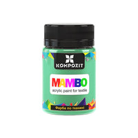 MAMBO Pittura acrilica pastello per tessuti e pelle 50ml – 108 salvia