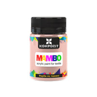 MAMBO Pittura acrilica pastello per tessuti e pelle 50ml – 109 beige caramello