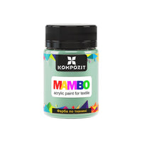 MAMBO Pittura acrilica pastello per tessuti e pelle 50ml – 112 mughetto