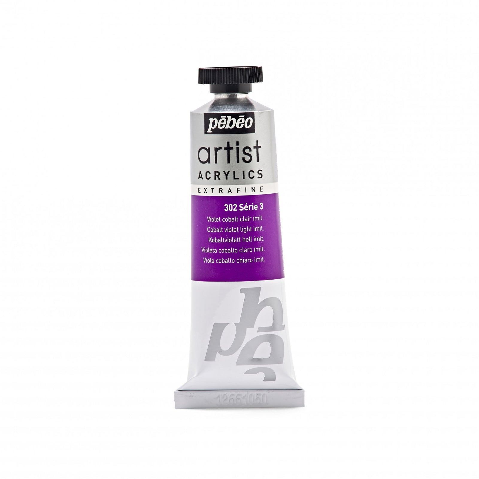 Colore acrilico Pebeo Artist 37 ml – Viola cobalto chiaro imitazione