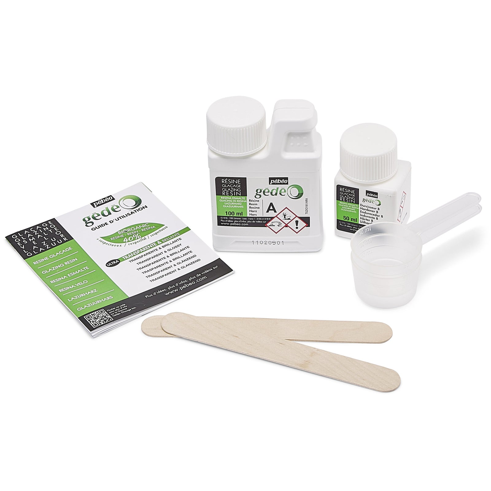 Pebeo Gédéo BIO resina di cristallo 150 ml trasparente