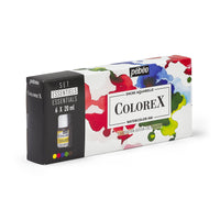 Pebeo Colorex set di colori acquerello 6 x 20 ml