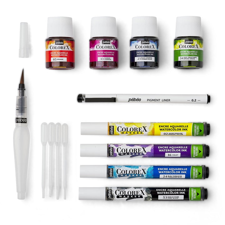 Pebeo Colorex set calligrafico 10 ks