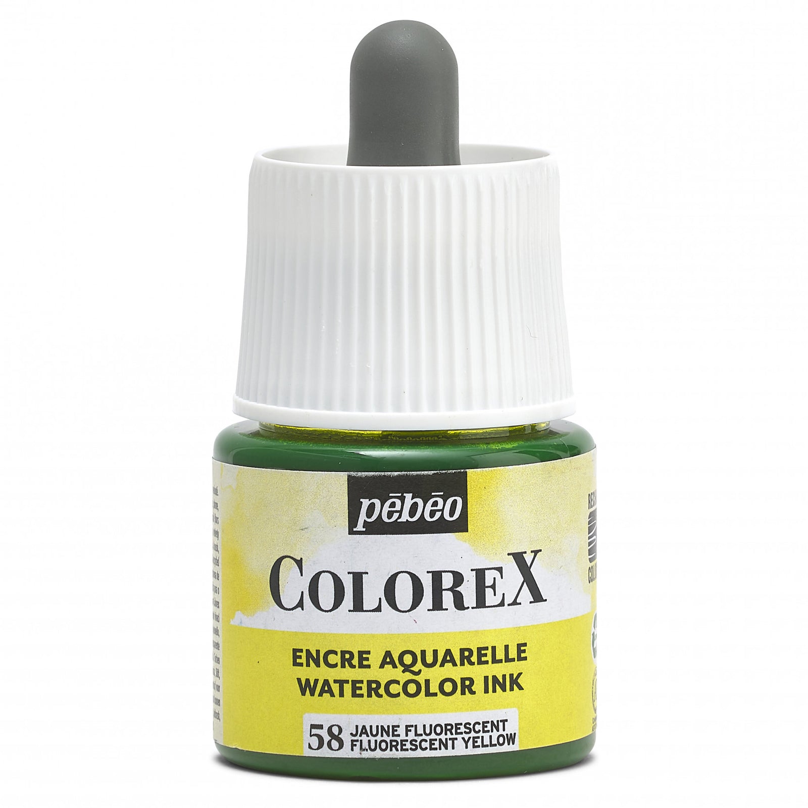 Pebeo Colorex acquerello liquido 45 ml – Giallo Fluorescente