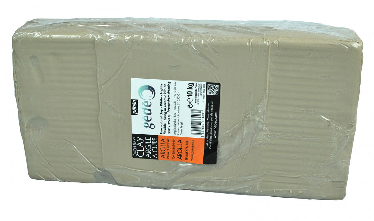 Pebeo Gédéo argilla da vasaio 5 kg rossa – samotvrdnúca 10 kg biela