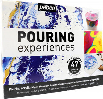 Pebeo kit completo per pouring – 47 pz