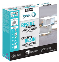 Resina epossidica trasparente Pebeo Gédéo Crystal Resin 150 ml