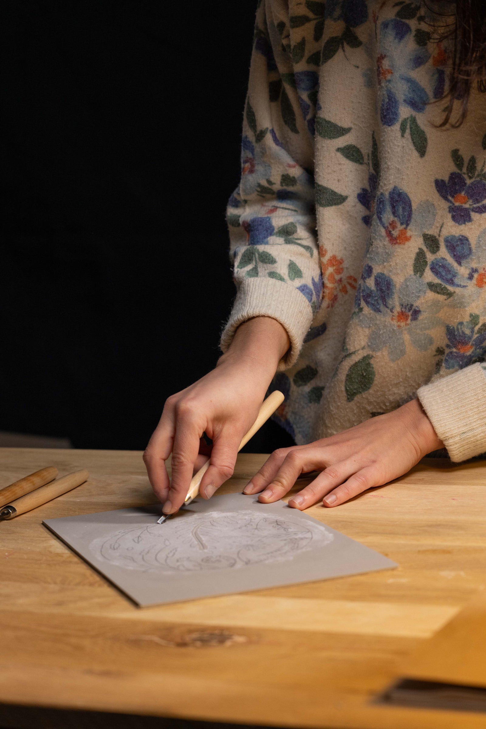 Pebeo Lino lastra per linoleografia A5