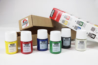 Pebeo Marbling set di colori per marmorizzazione 6 x 20 ml