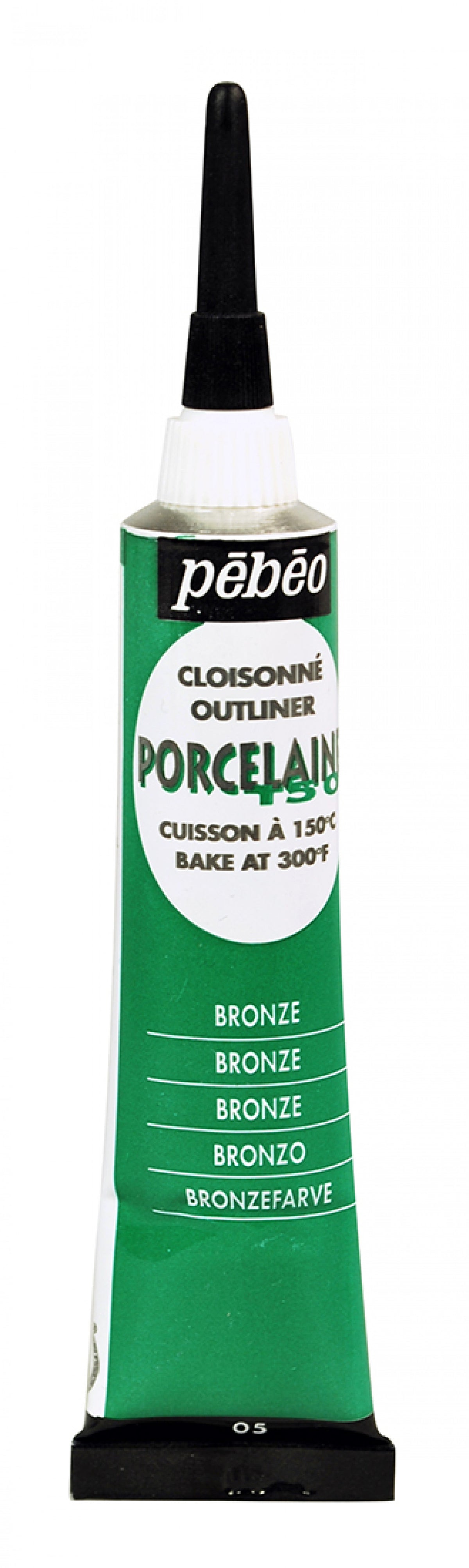 Pebeo Porcelaine 150 contorno a rilievo per porcellana 20 ml – immagine 6
