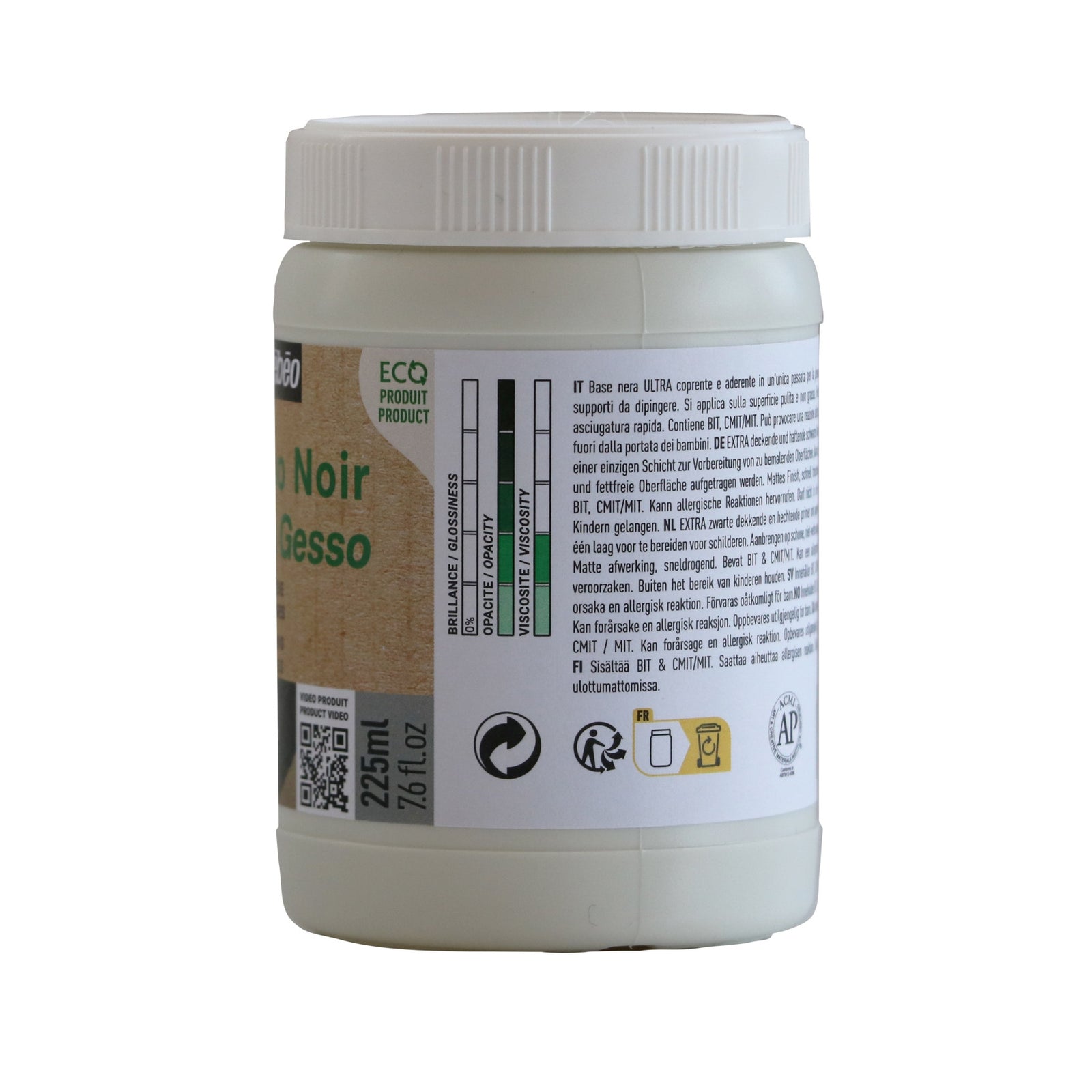 Pebeo Studio gesso nero 225 ml