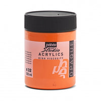 Pebeo Studio colore acrilico 500 ml – Arancio Cadmio