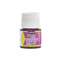 Colore per vetro effetto vetrata Pebeo Vitrea 160 lucido 45 ml – Rosa Bengala