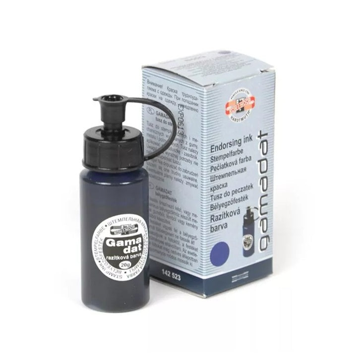 Inchiostro per timbri Gamadat 20g – Blu