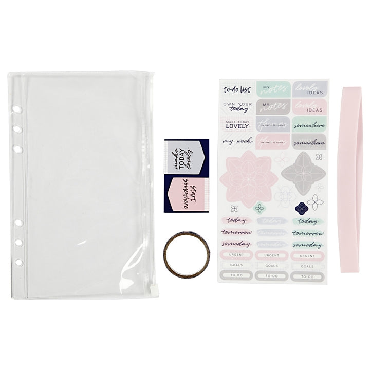 Pellicola trasparente per quaderno con accessori - A5
