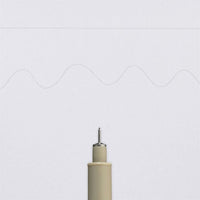 Penna tecnica SAKURA Pigma Micron grigio chiaro | spessori diversi