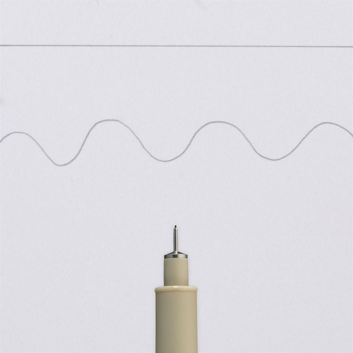 Penna tecnica SAKURA Pigma Micron grigio scuro | spessori diversi