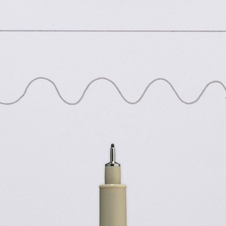 Penna tecnica SAKURA Pigma Micron grigio scuro | spessori diversi