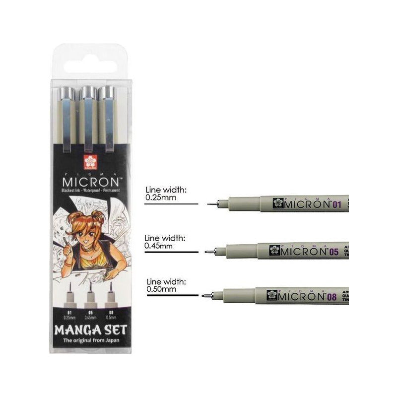 Pennarelli acquerellabili a pennello SAKURA Koi Coloring Brush Manga