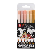 Pennarelli acquerellabili a pennello SAKURA Koi Coloring Brush Manga