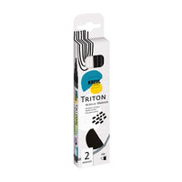 Pennarelli acrilici Solo Goya TRITON nero / bianco - set di 2 pezzi