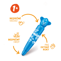 Pennarelli Carioca Baby punta tonda, colori assortiti