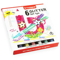 Pennarelli colorati lampeggianti per bambini Bruynzeel Holland / 6 pezzi