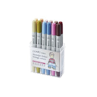 Pennarelli COPIC Ciao Vintage Colours - set 12 pezzi