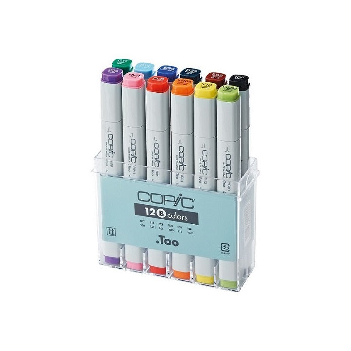 Pennarelli COPIC Classic Basic Colours - conf. 12 pezzi