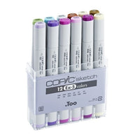 Pennarelli COPIC Sketch Ex-5 - set di 12 pezzi
