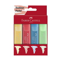 Pennarelli Faber-Castell 1546 Pastel - 4 pezzi