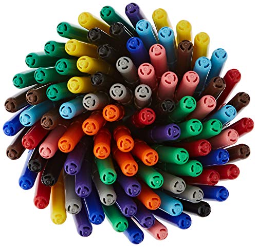 Pennarelli GIOTTO Turbo Color punta fine 96 pz