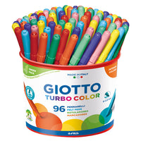 Pennarelli GIOTTO Turbo Color punta fine 96 pz