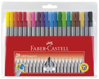 Pennarelli Gripfinepen 0.4 mm - 20 colori