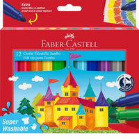 Pennarelli Jumbo Fibre - 12 colori