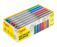 Pennarelli metallizzati JOVI Jovidecor / set di 24 - 6 colori