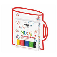 Pennarelli per porcellana MUCKI KREUL 5 pezzi