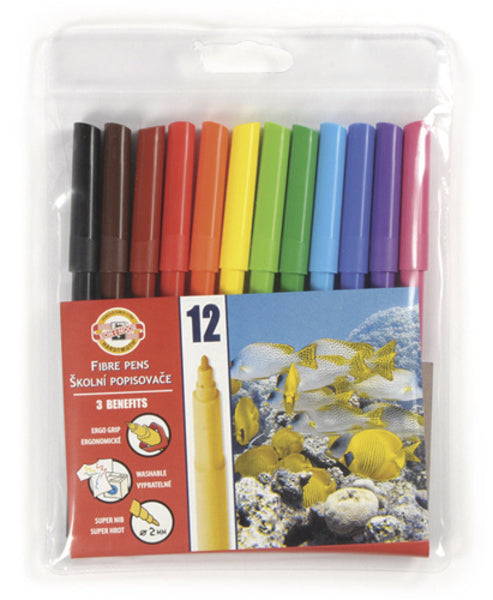 Pennarelli scolastici 12pz