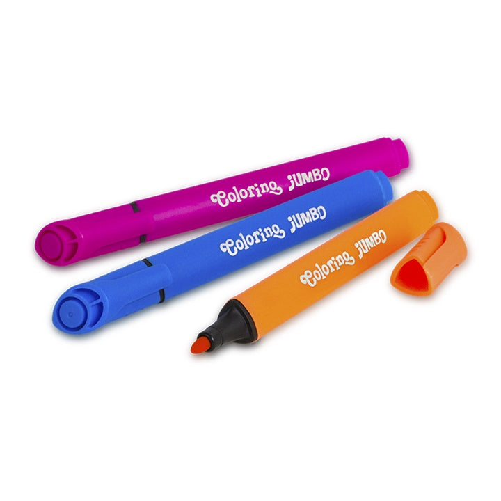 Pennarelli triangolari JUMBO Colorino 10 pz.