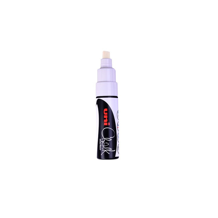 Pennarello a gesso UNI POSCA PWE-8K 8 MM | diverse tonalità - bianco (1)